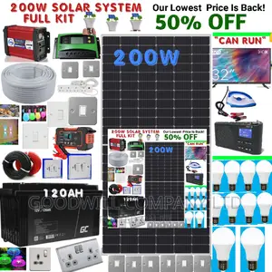 German Technology 200w Solar Kit