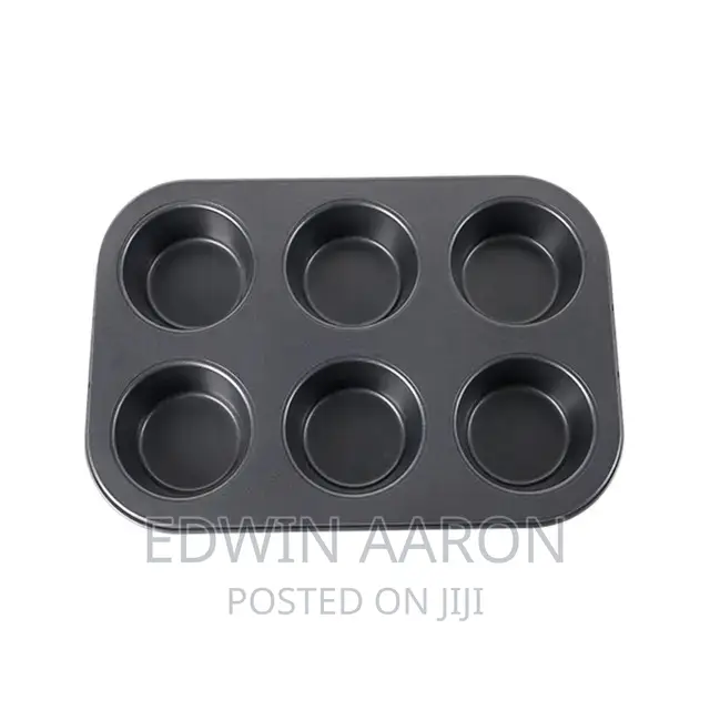6 Hole Muffin Cake Baking Tray