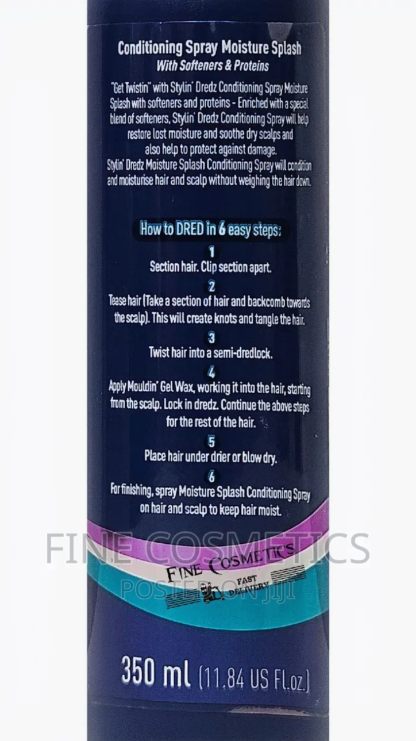 Stylin Dredz Moisture Splash Braid Spray Dreadlock Spray