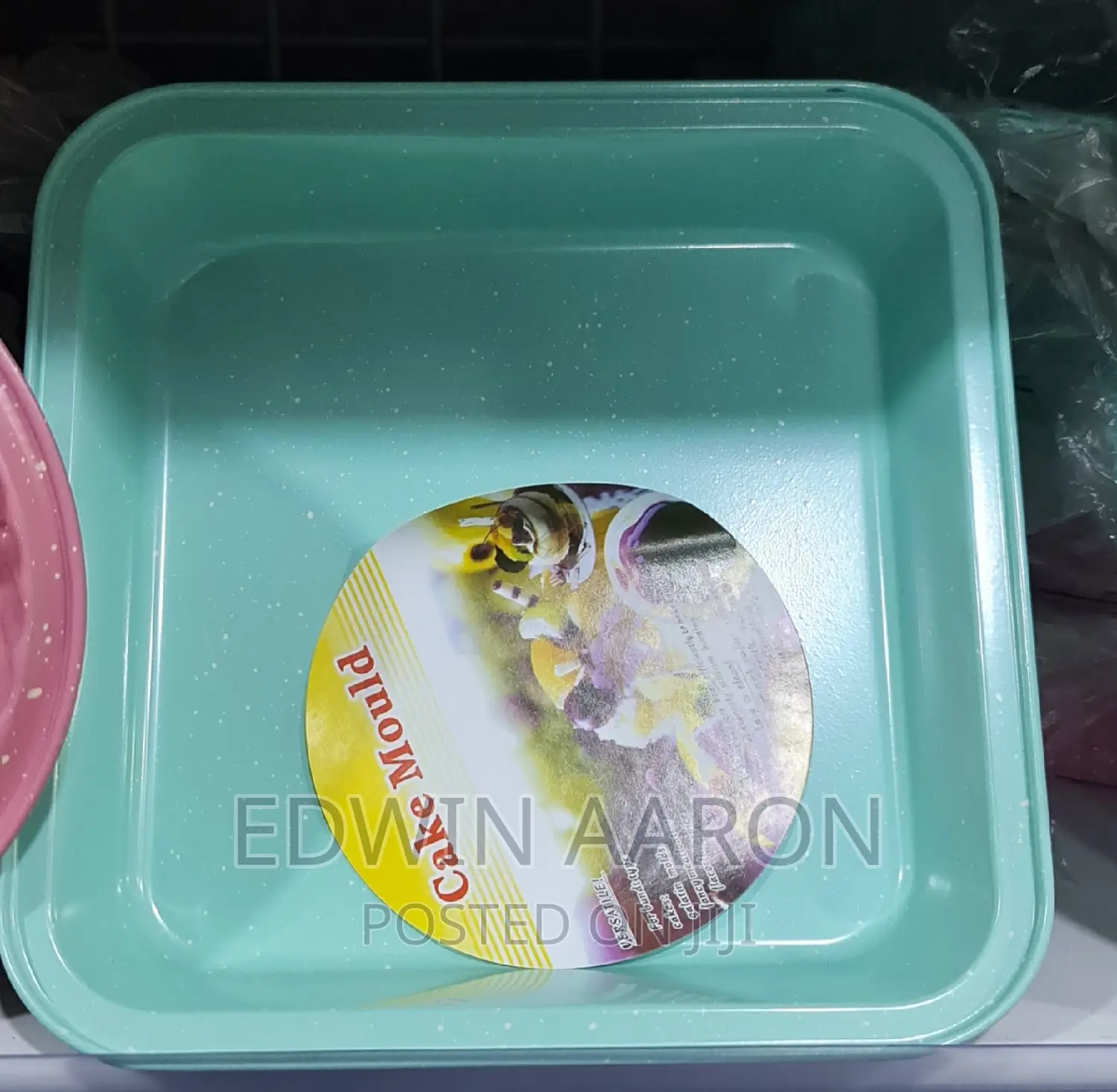 Sqaure Non-Stick Cake Mould Tray