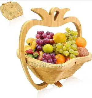 Foldable Bamboo Fruit Basket