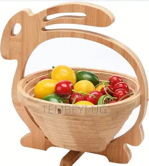 Foldable Bamboo Fruit Basket