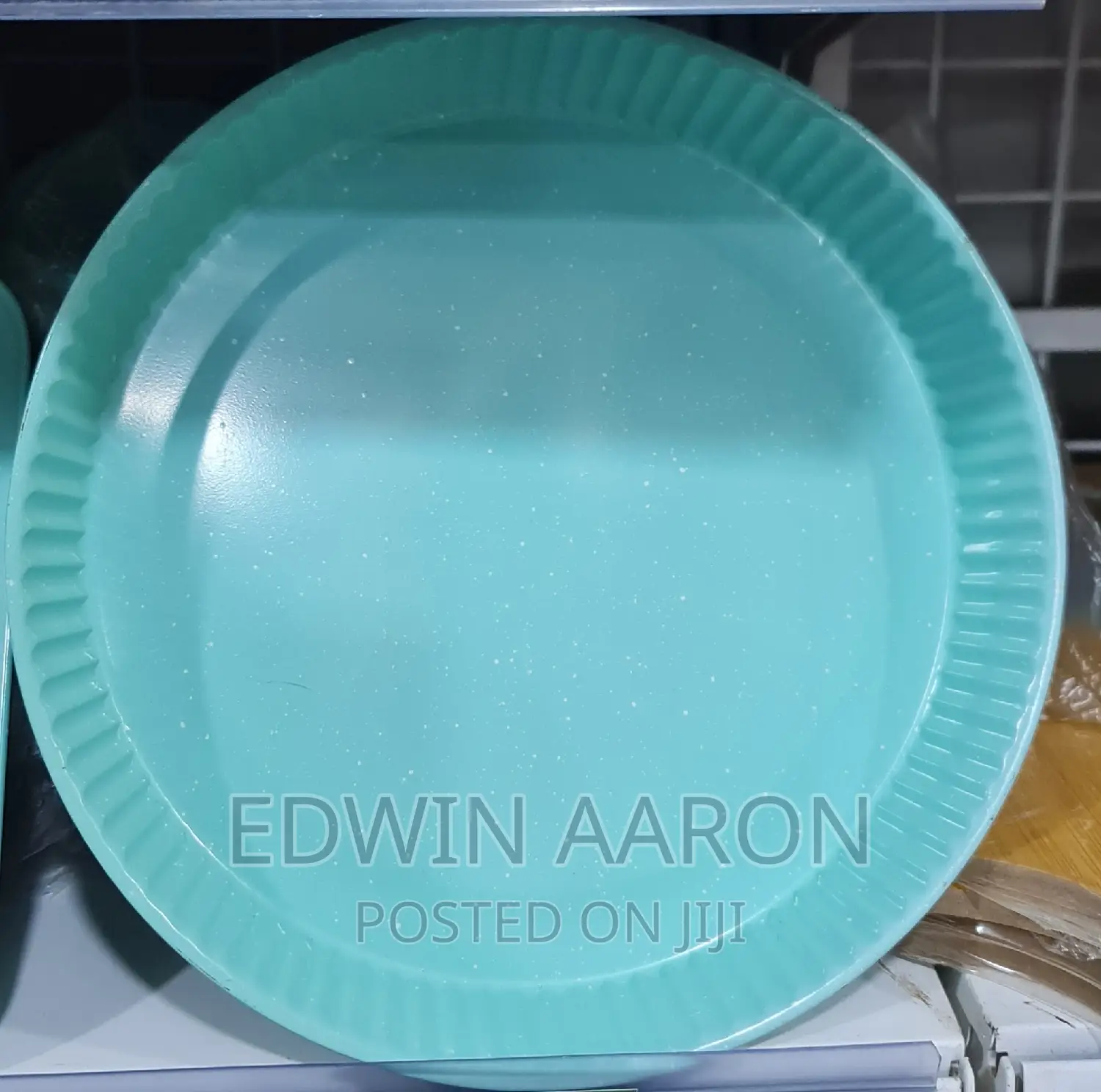 Light Blue Non-Stick Tart Pie Pan Baking Tray Mould
