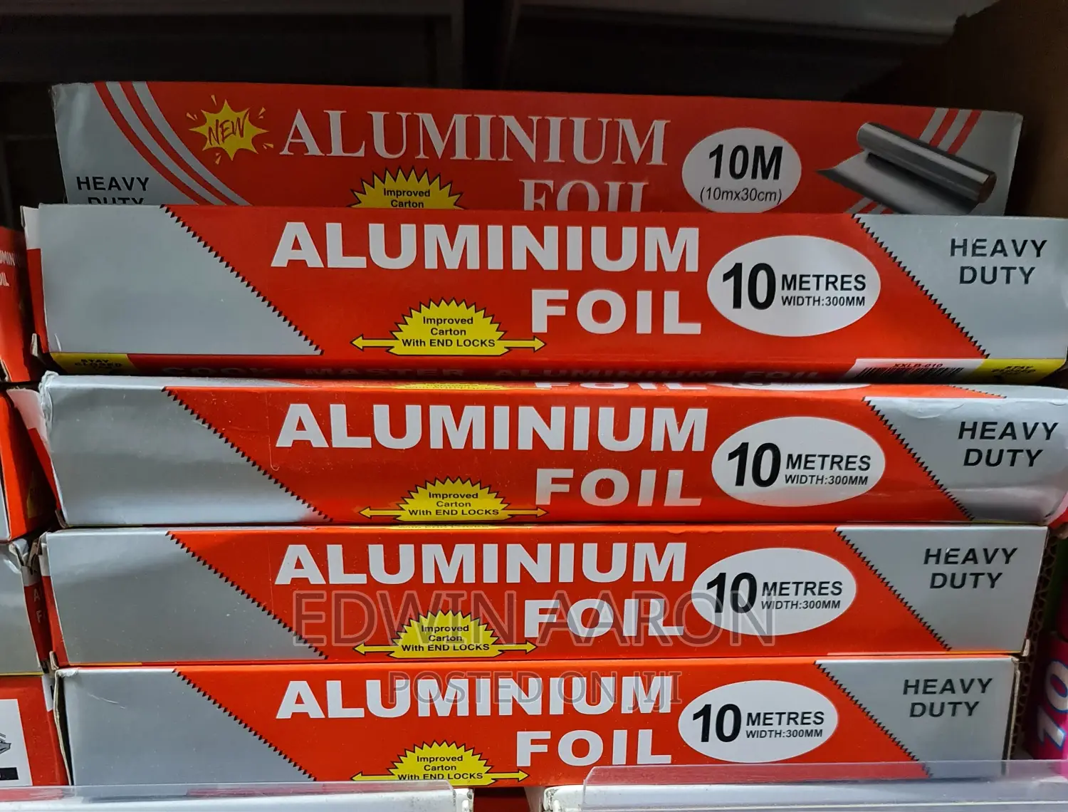 Aluminum Foil Paper 10m X 300mm