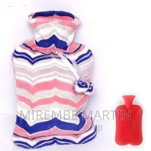 Hot Water Bottle With Faux Fur Cover 1700ML