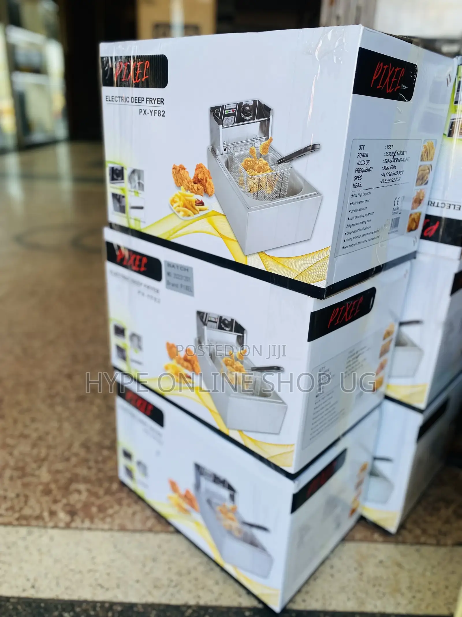 Single Chips and Chicken Deep Fryers 505