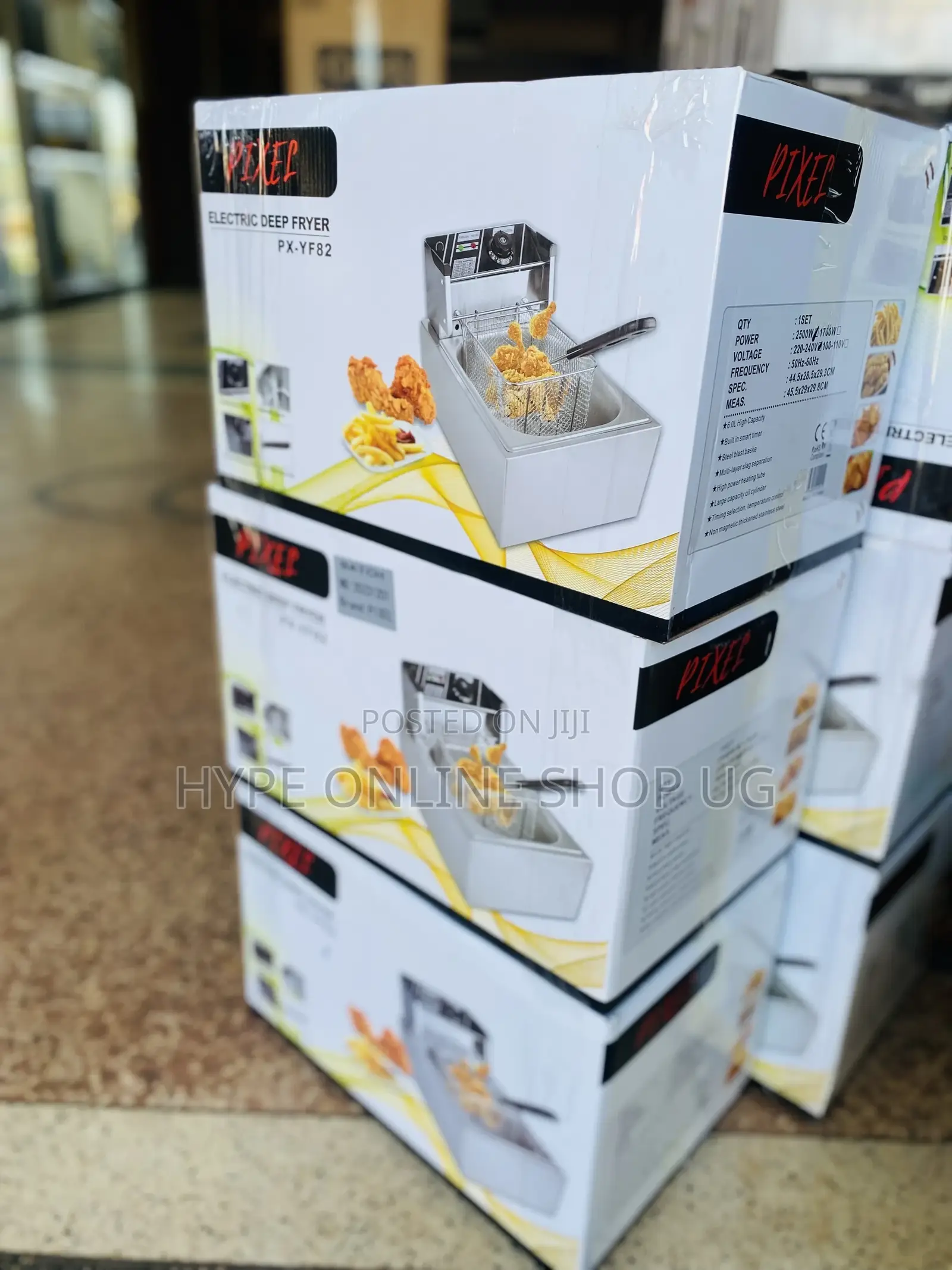Single Chips and Chicken Deep Fryers 505