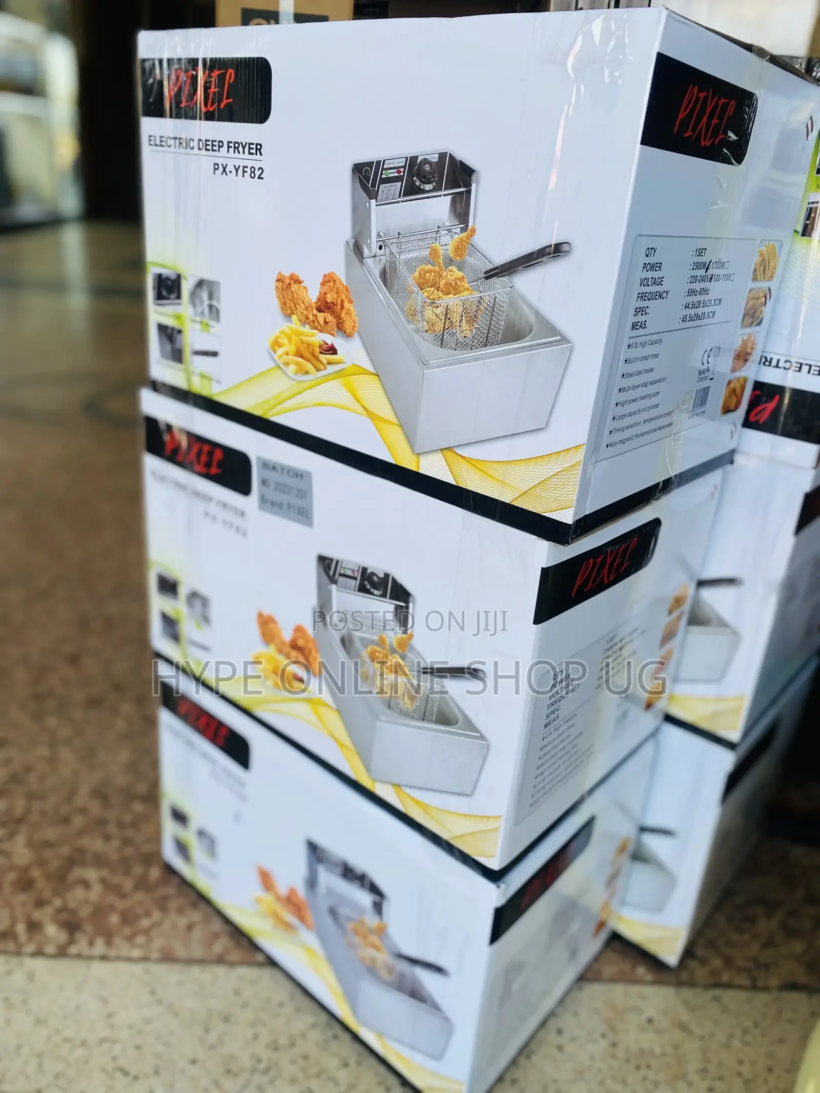 Single Chips and Chicken Deep Fryers 505
