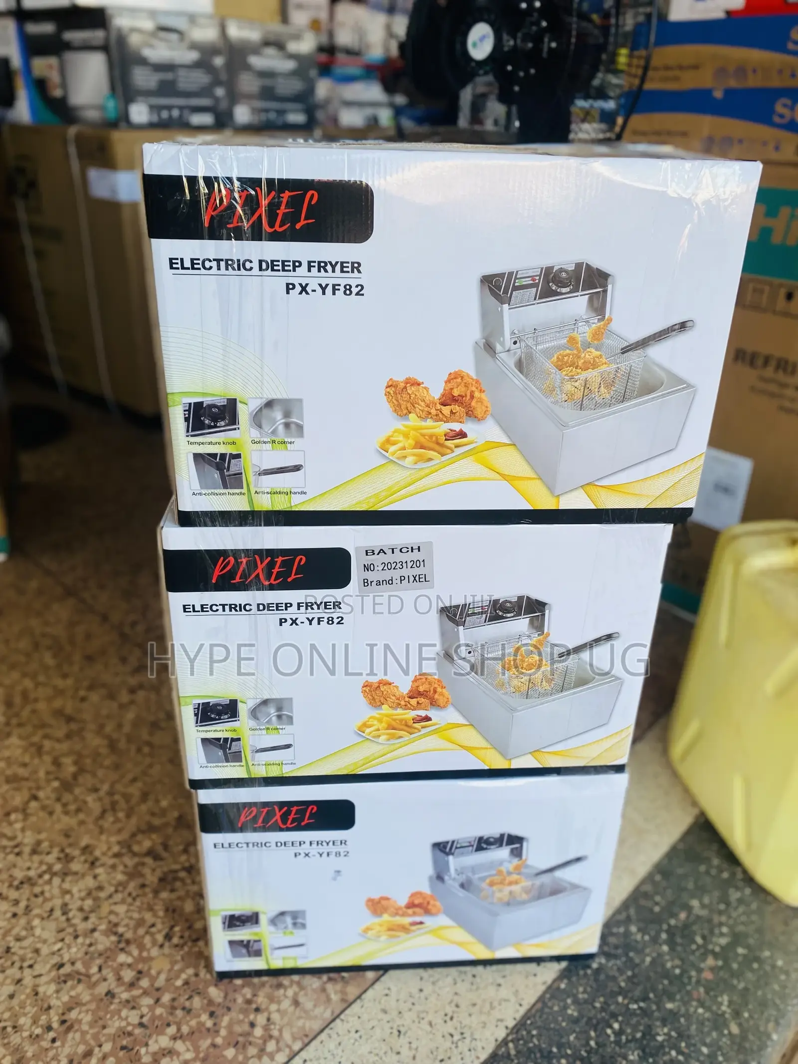 Single Chips and Chicken Deep Fryers 505