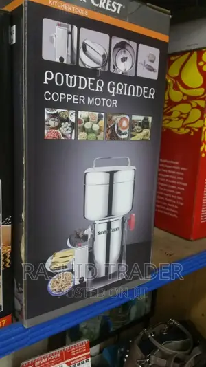 Silver Crest Powder Grinder