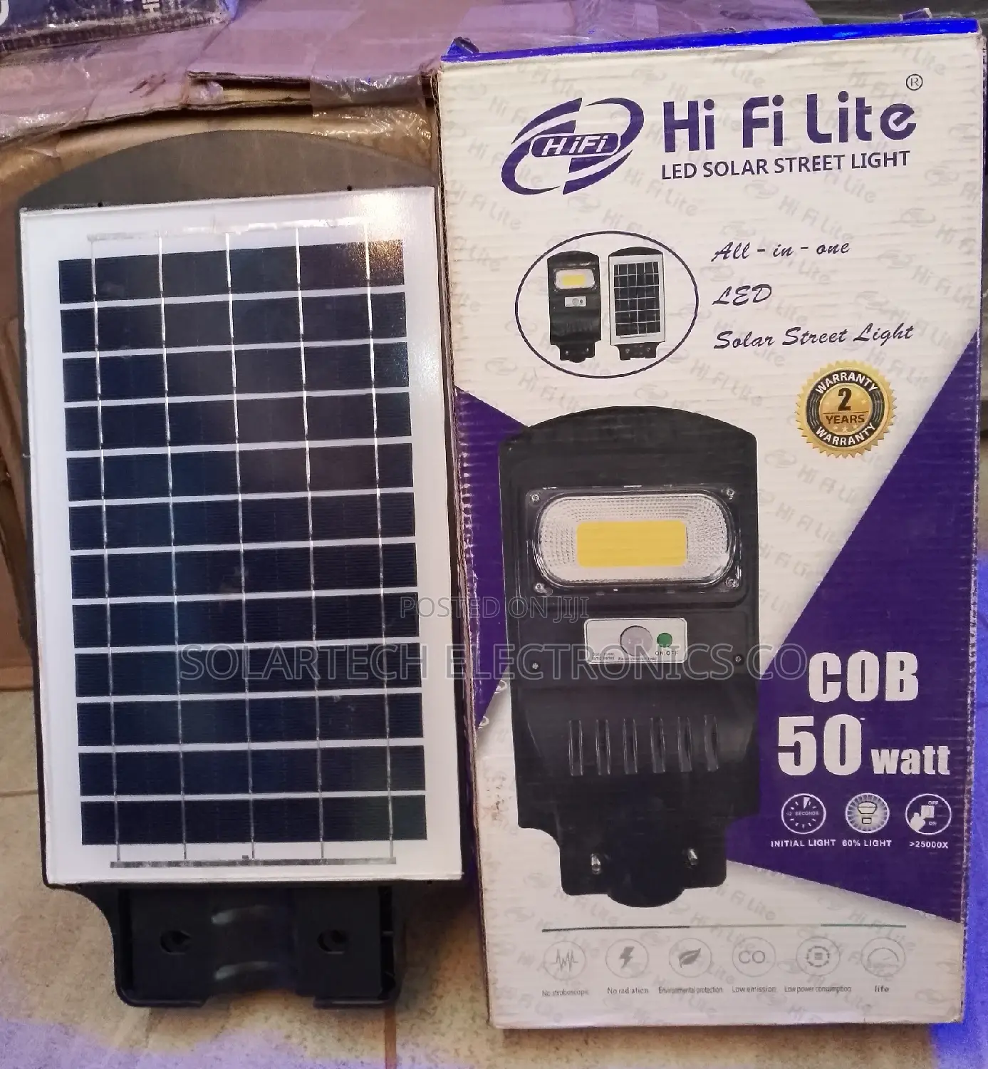 50w Solar Street Lights