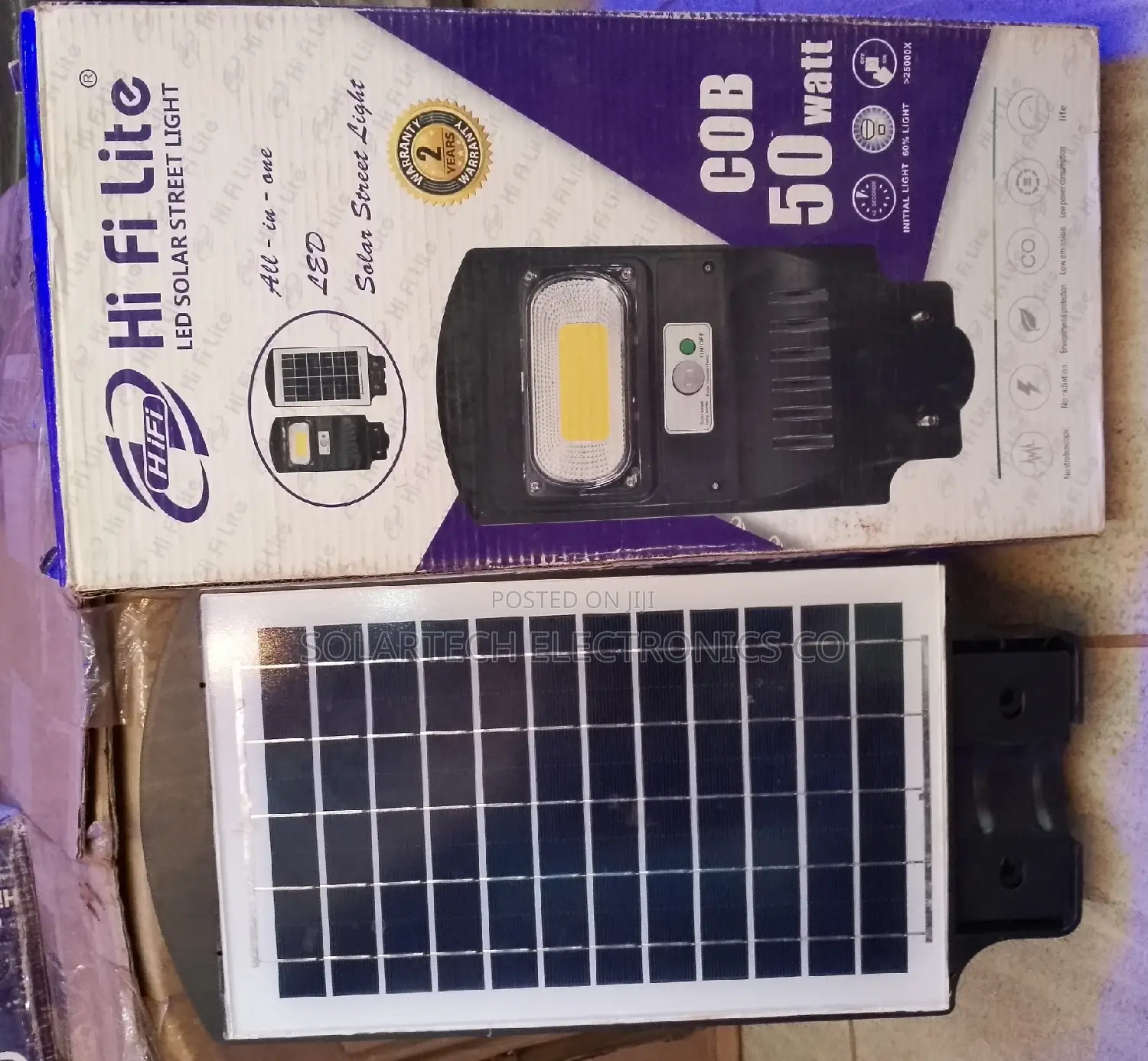 50w Solar Street Lights