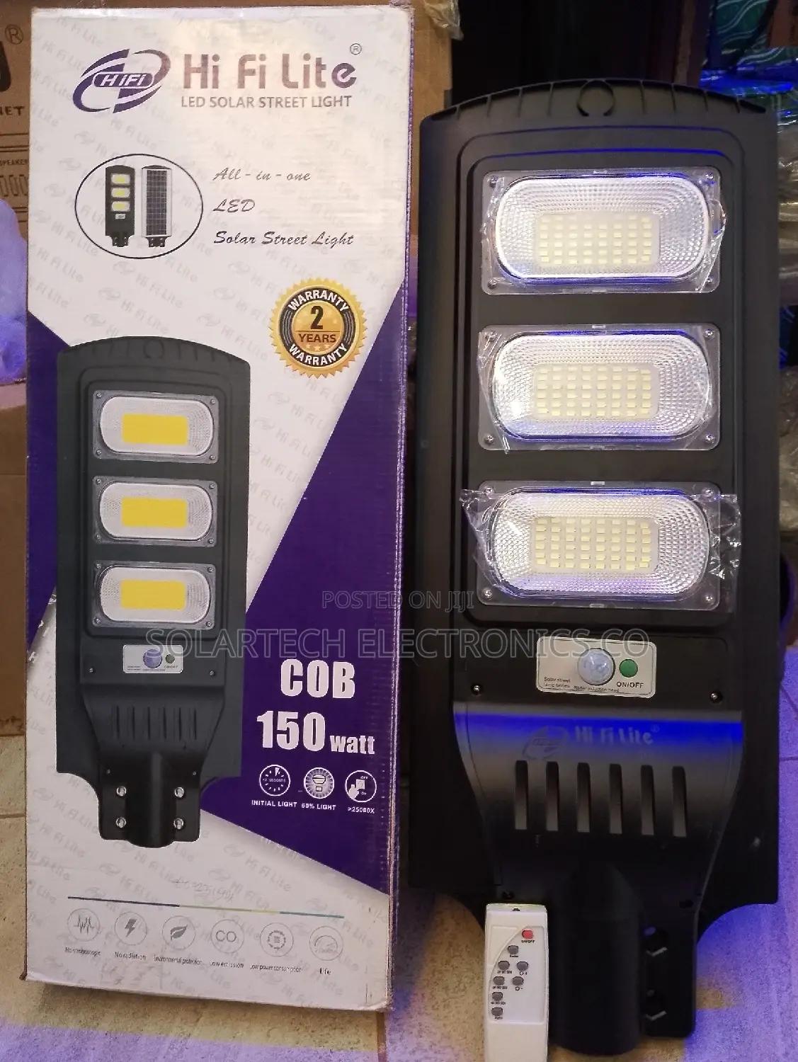150w Led Solar Street Lights (Durable)