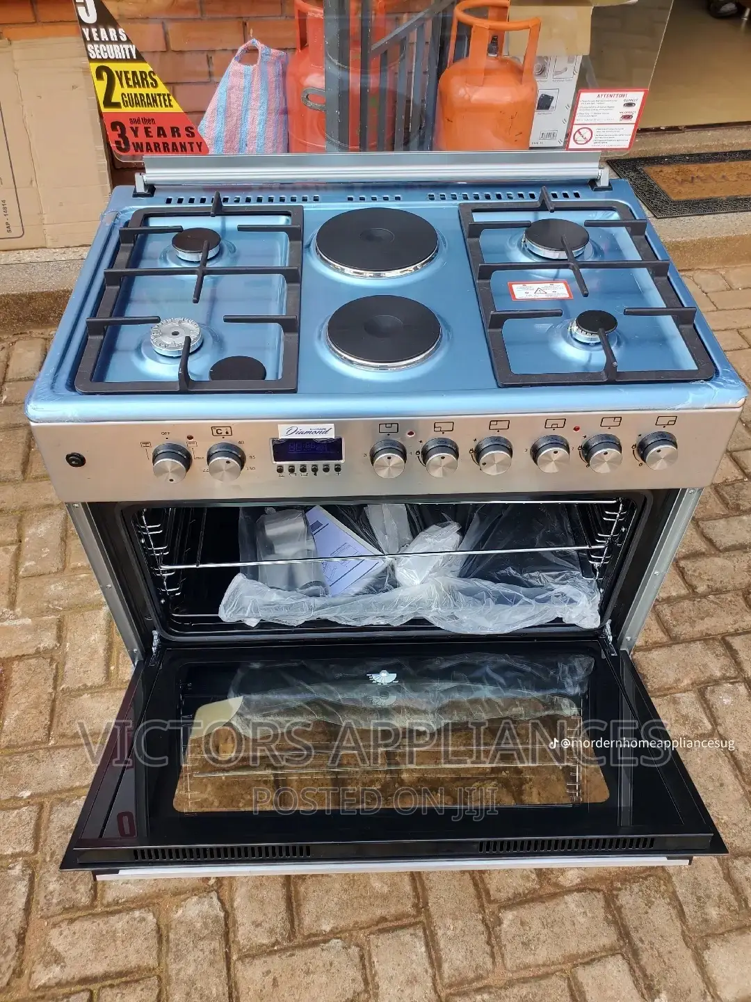 Blueflame Cooker 4+2 90x60cm
