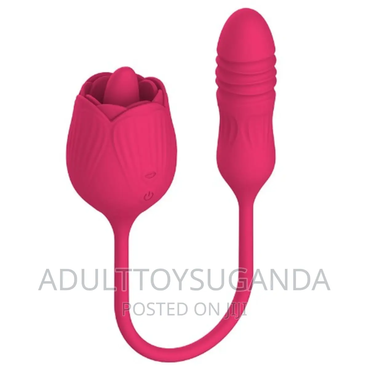 Rose Tongue Clit Licking Vibrator With Thrustor