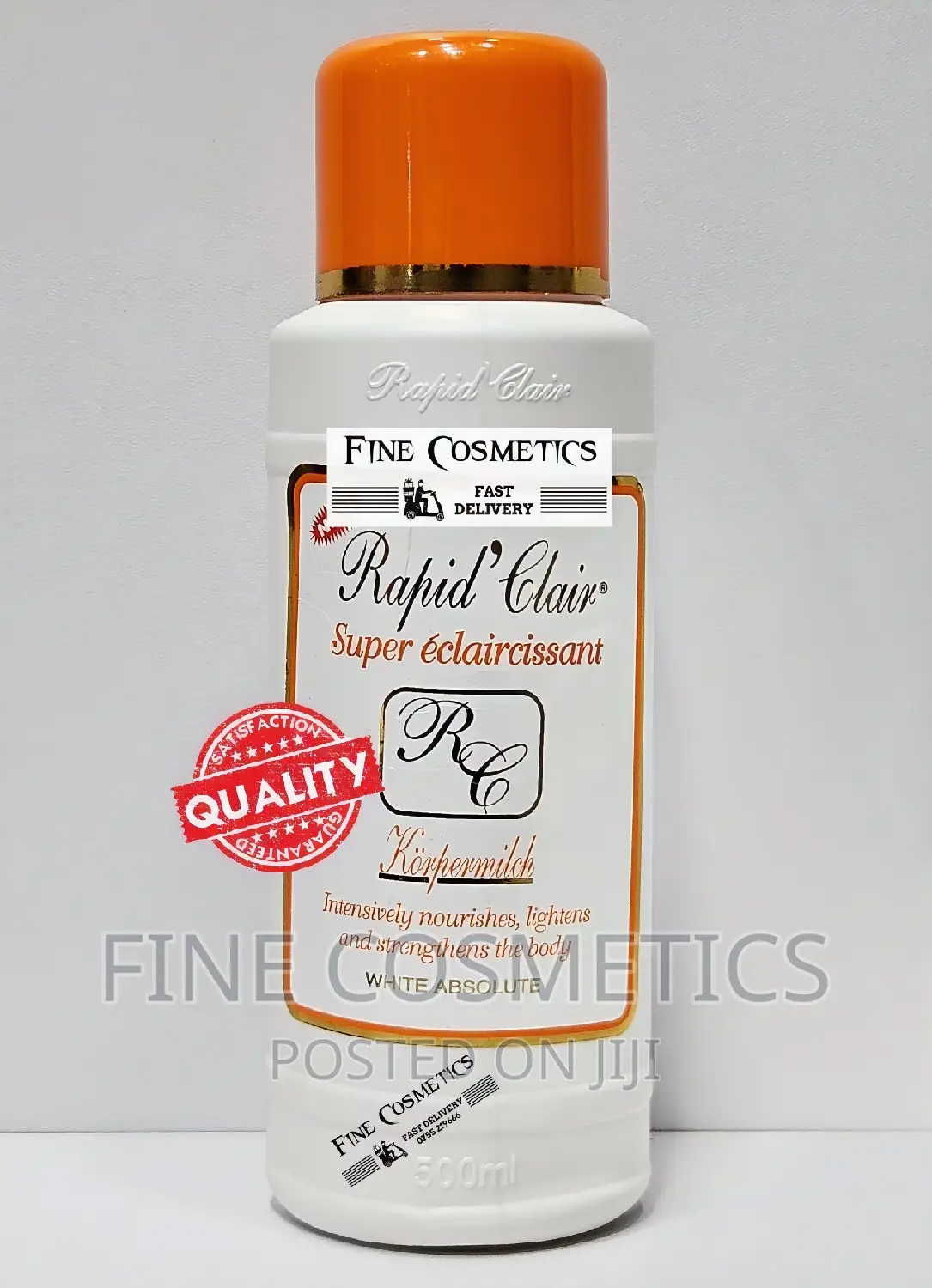 RAPID CLAIR Super Eclaircissant Absolute Whitening Lotion.