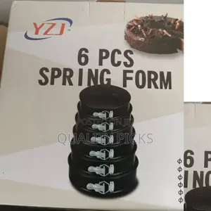 Black 6pcs Cake Mold