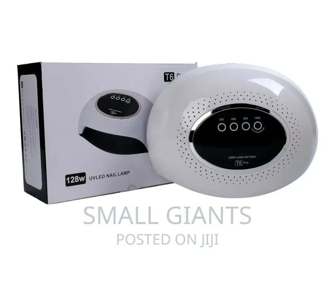 2 in 1 UV LED Gel Nail Lamp, 128W, White
