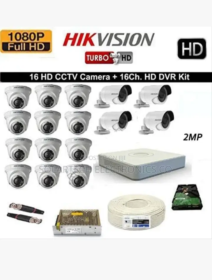 16 Channel HD Camera Kit