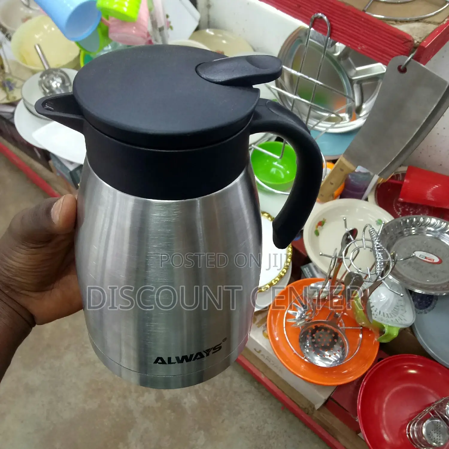 Coffee Always Flask 800mls Pressing