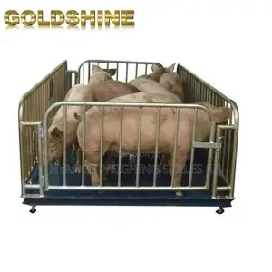 Electronic Weighing Scale Farm 3t Weigh Floor Animal Weighing Scale