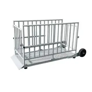 Animal Floor Weigh Scale Farm Weighing Scales 1000kg [6]