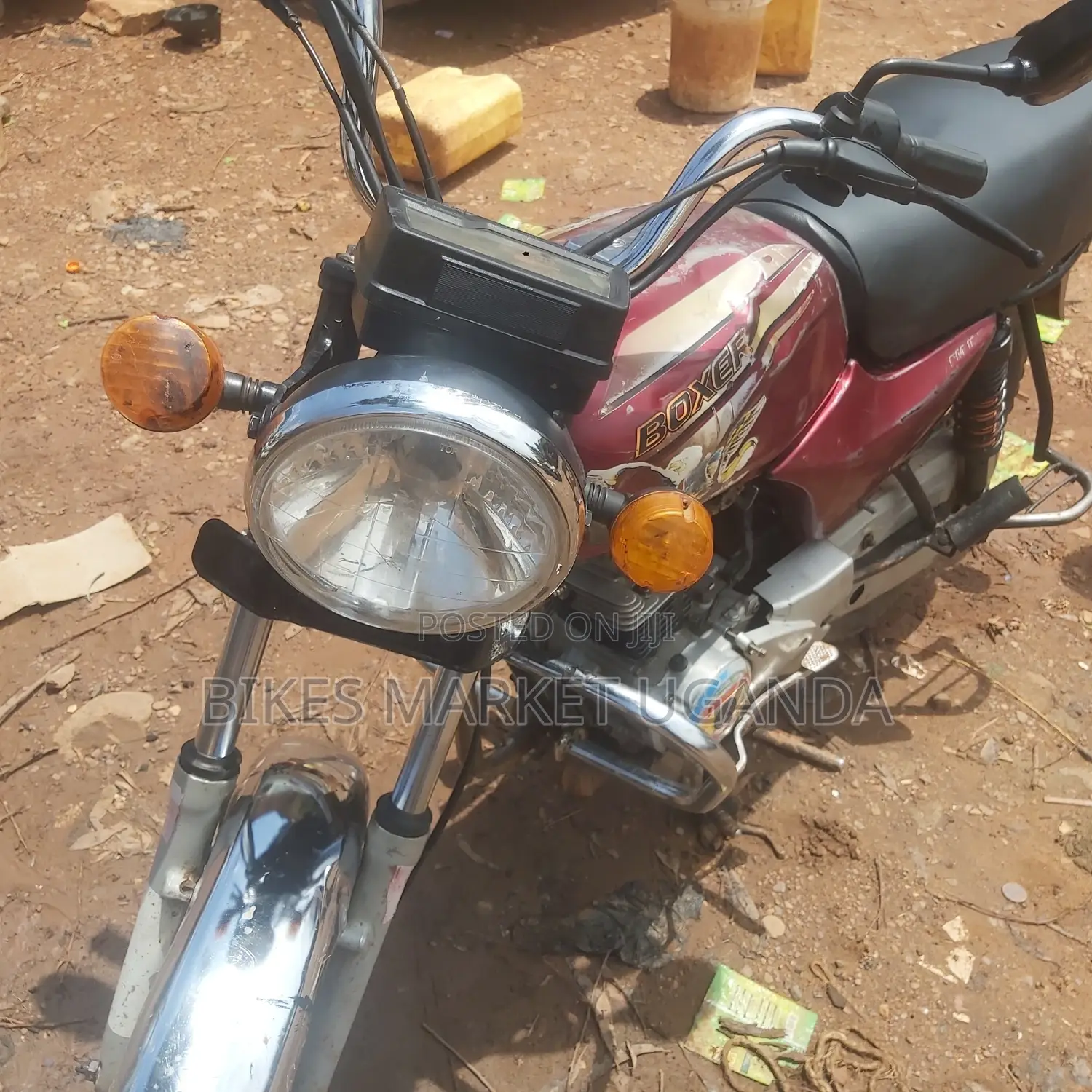 Bajaj Boxer 2017 Red