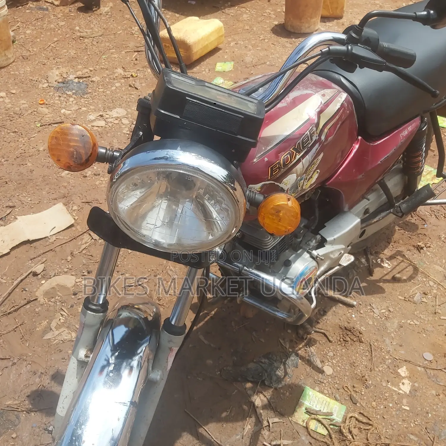 Bajaj Boxer 2017 Red