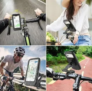 Adjustable Waterproof Bicycle Motorcycle Phone Holder