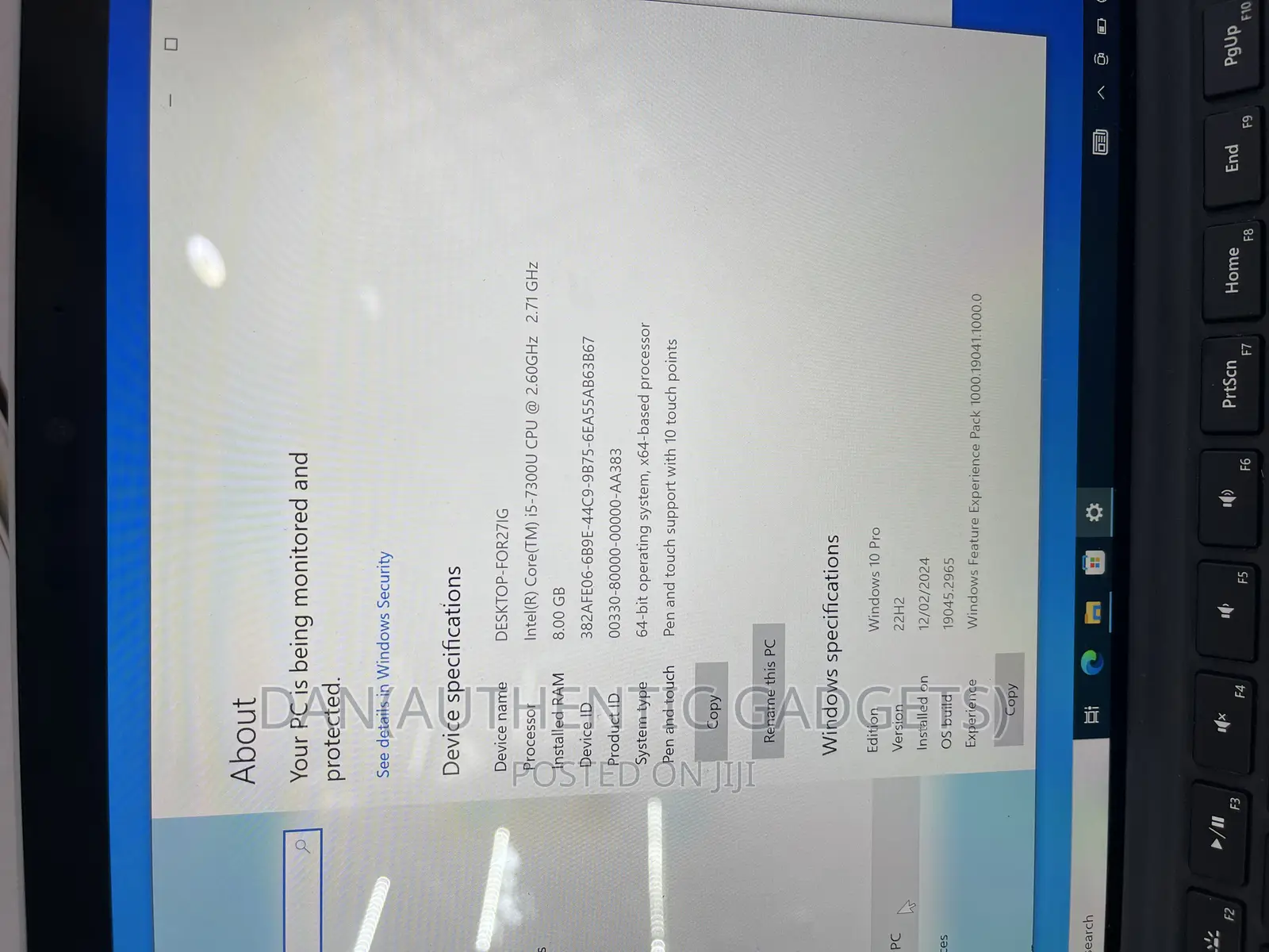 Laptop Microsoft Surface Pro 6 8GB Intel Core I5 SSD 256GB