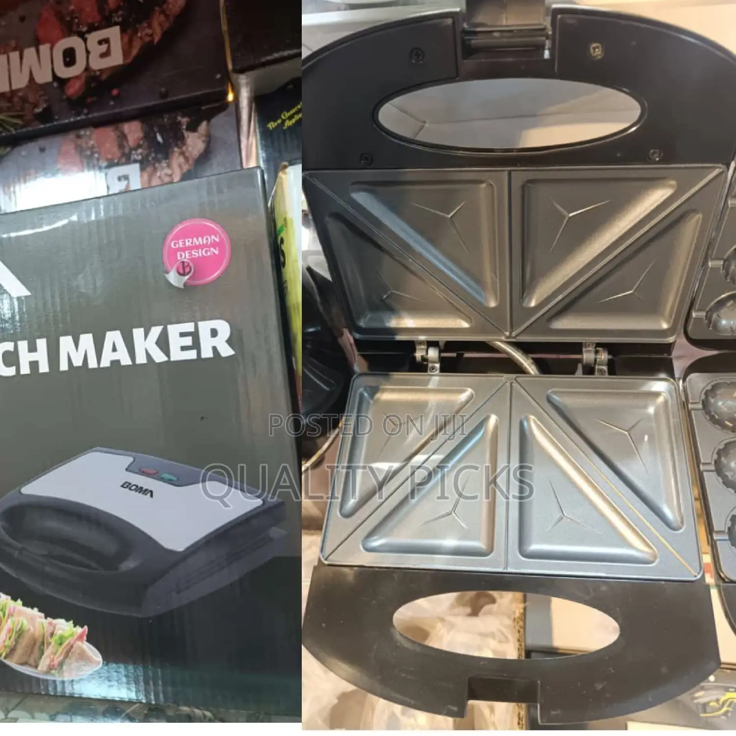 Brand Electric BOMA Sandwich Maker