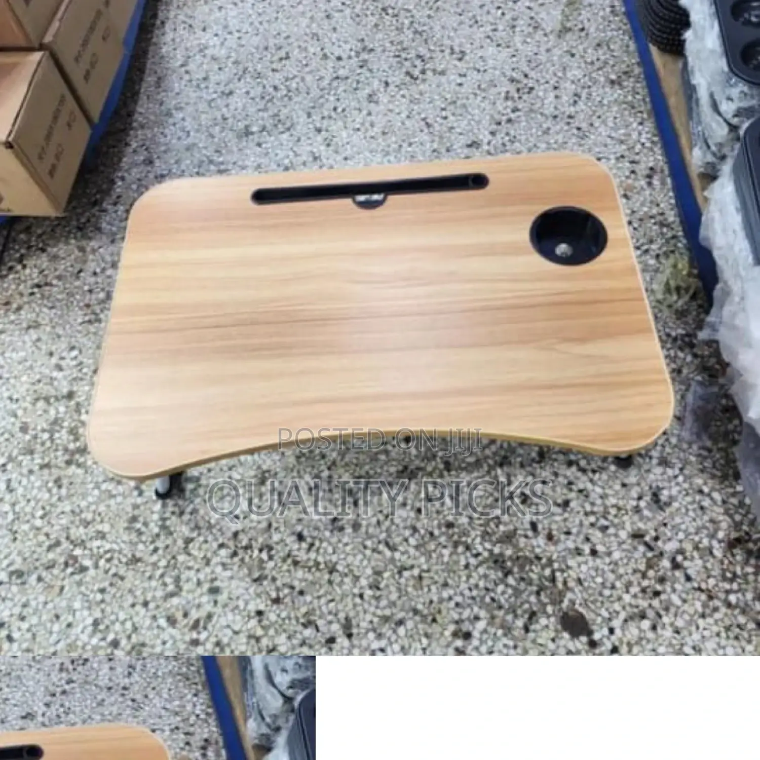 Wooden Bed Laptop Table