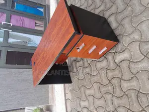 Silver Handle Office Desk