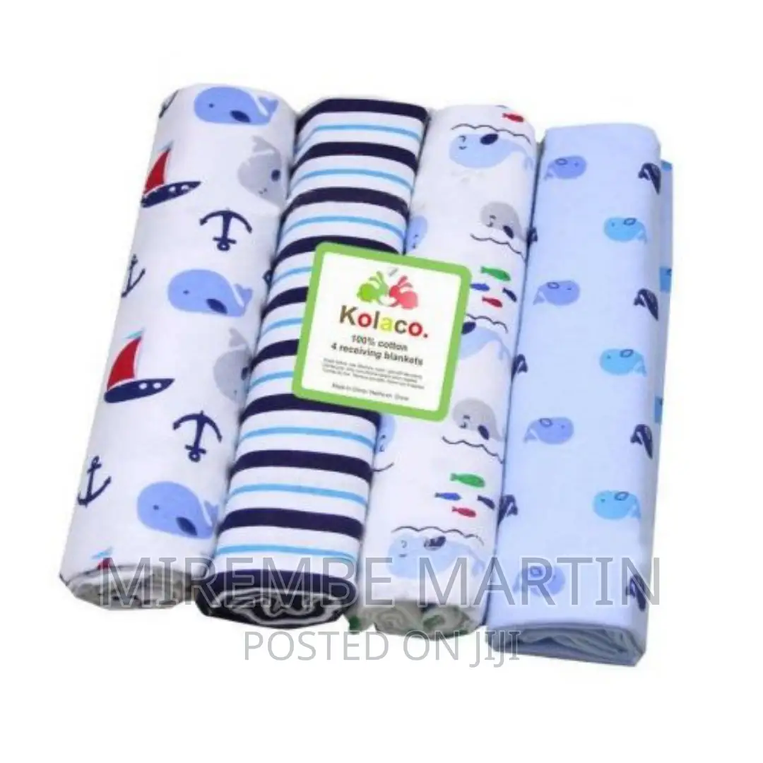 4pcs Baby Receiving Bedsheets