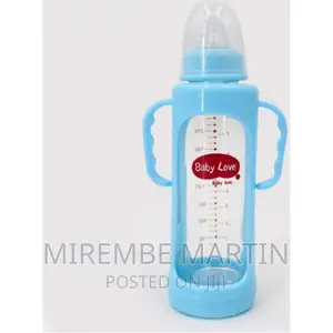 280ml Milk Glass Baby Feeding Bottle