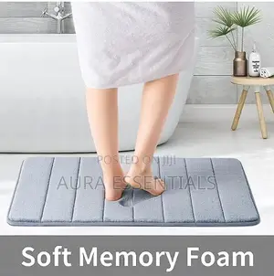 Home Bath Mat Memory Foam Mats Non - Slip