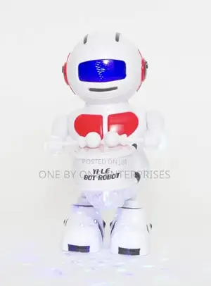 Kids Robot Toy Singing Dancing Drum Play Lighting