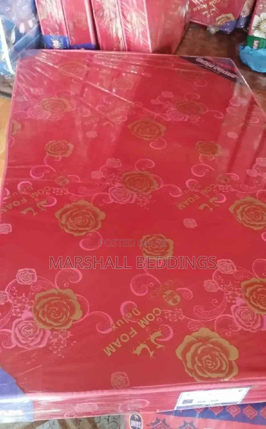 4by6ft Deluxe Red Mattress