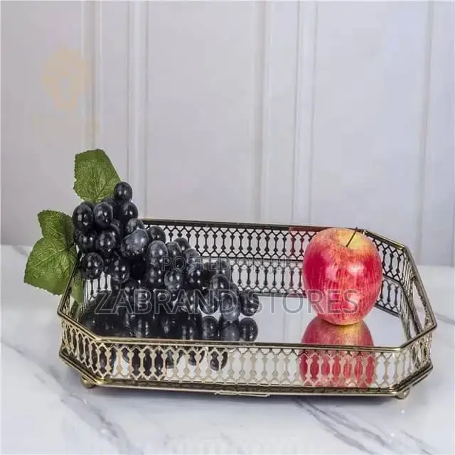 Mirror Decoration Table Tray