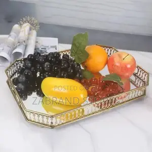 Mirror Decoration Table Tray