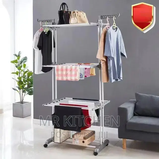 Three Layer Clothing Hanger