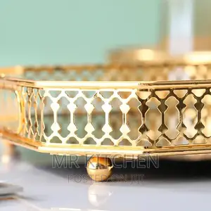 Square Mirror Tray