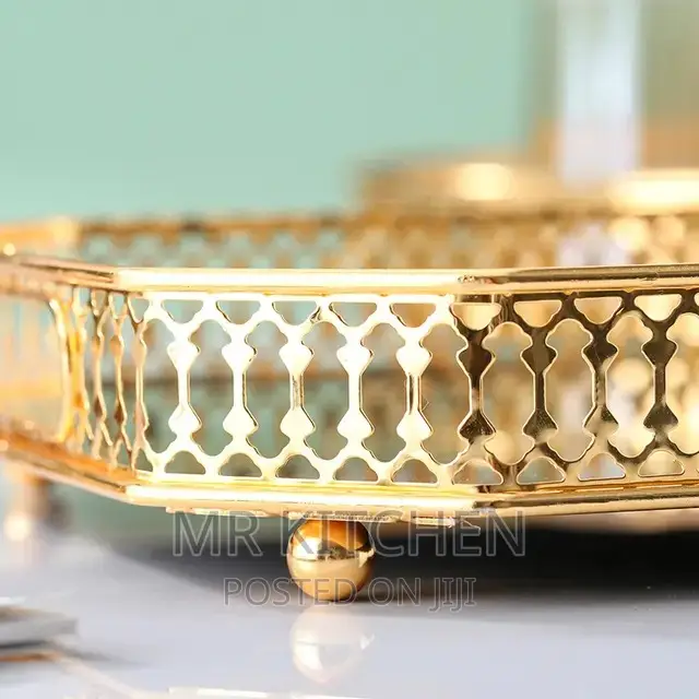 Square Mirror Tray
