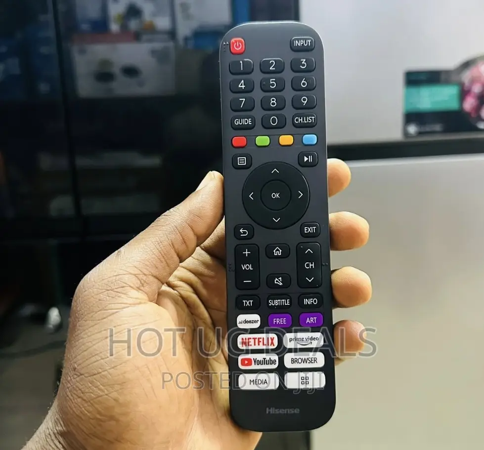 Hisense Remote Control for Smart TVS Vidaa
