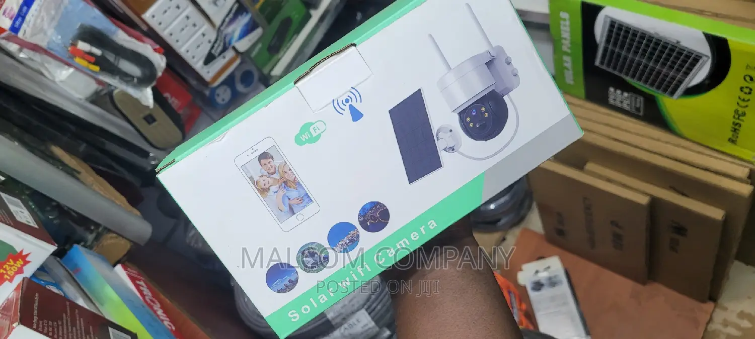 Solar Cameras Connected to Mobile Phones