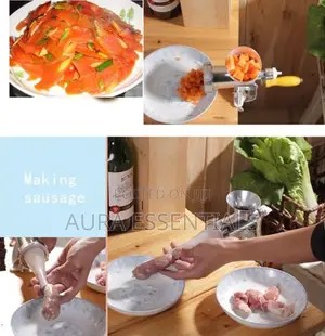 Multifunctional Manual Mincer Grinder Meat Machine