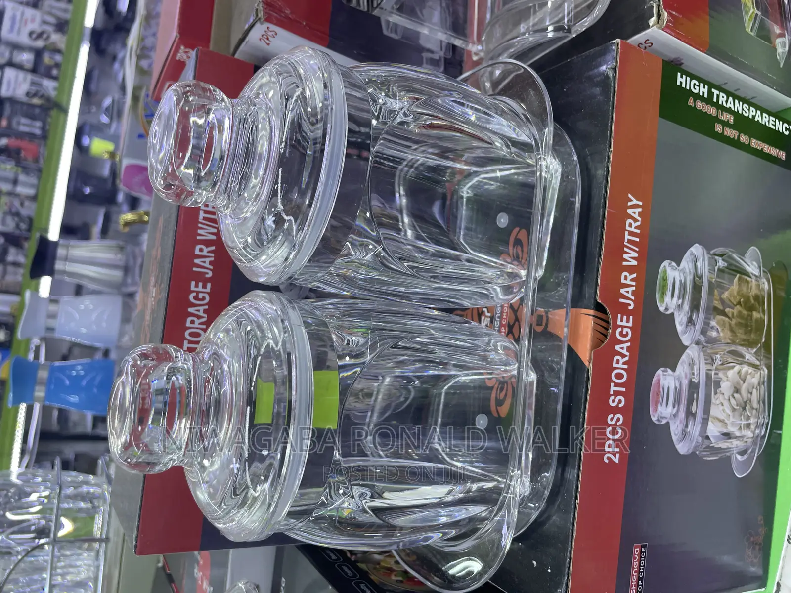 2pc Set Jam Spice Jar