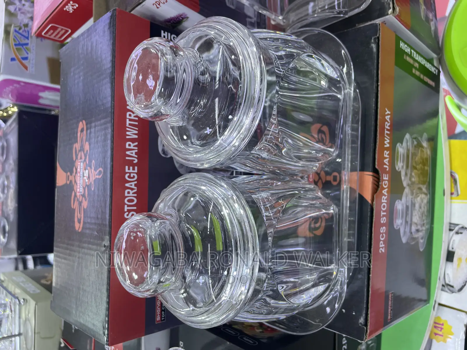 2pc Set Jam Spice Jar
