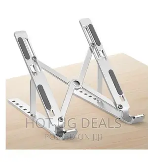 Laptop Holder For Desk, Aluminum Adjustable Laptop Stand