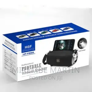 H at F Bluetooth FM/SD/USB Portable Rechargeable Speaker